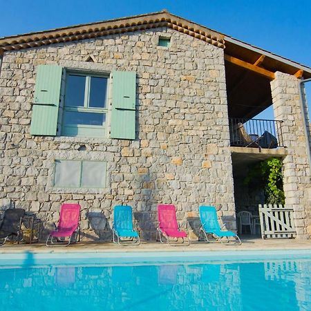 Les 23 Muriers Chauzon Exterior photo