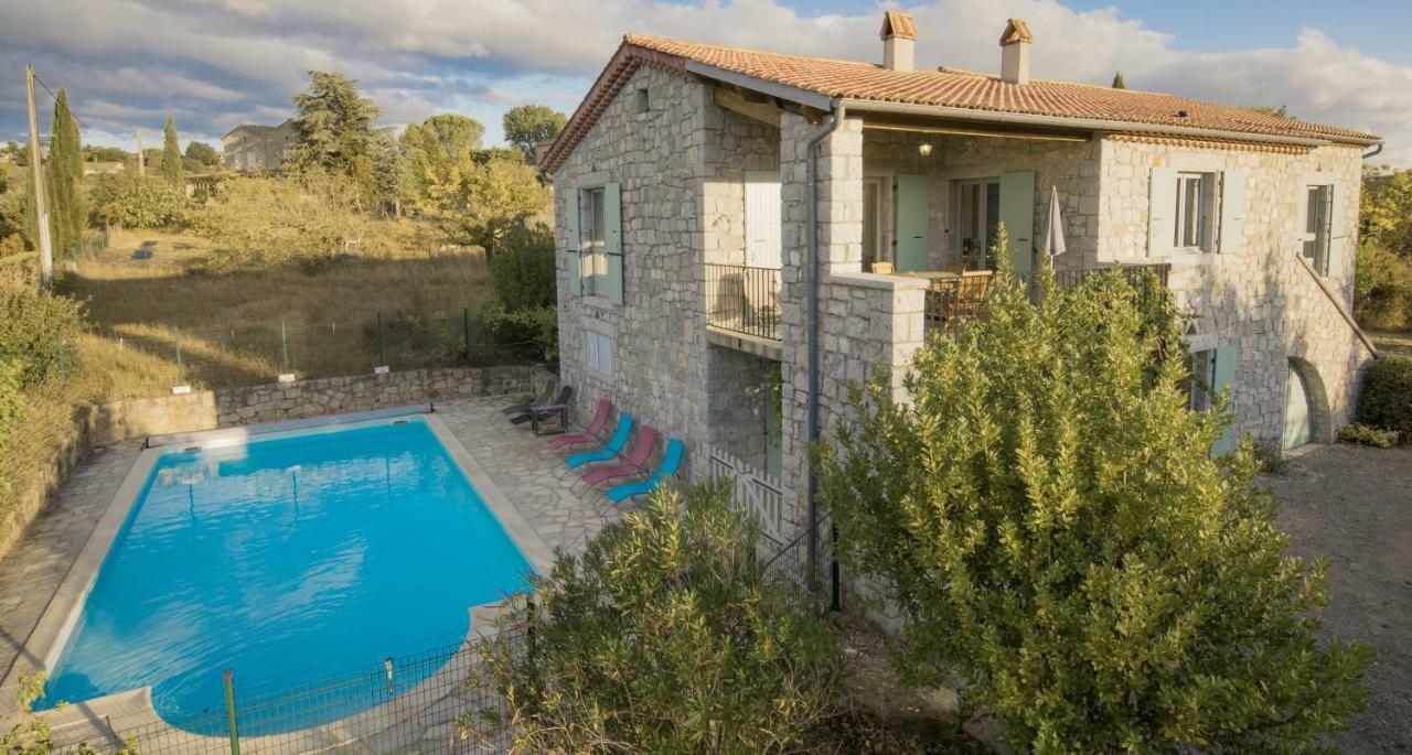 Les 23 Muriers Chauzon Exterior photo
